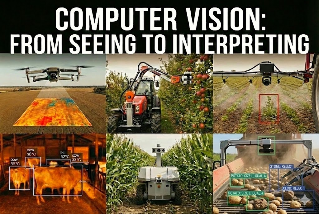 Computer Vision in Agriculture: From Seeing to Interpreting